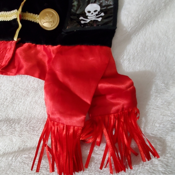 PIRATE costume Halloween Melissa and Doug skull bones top only age 3-6 - Picture 5 of 10